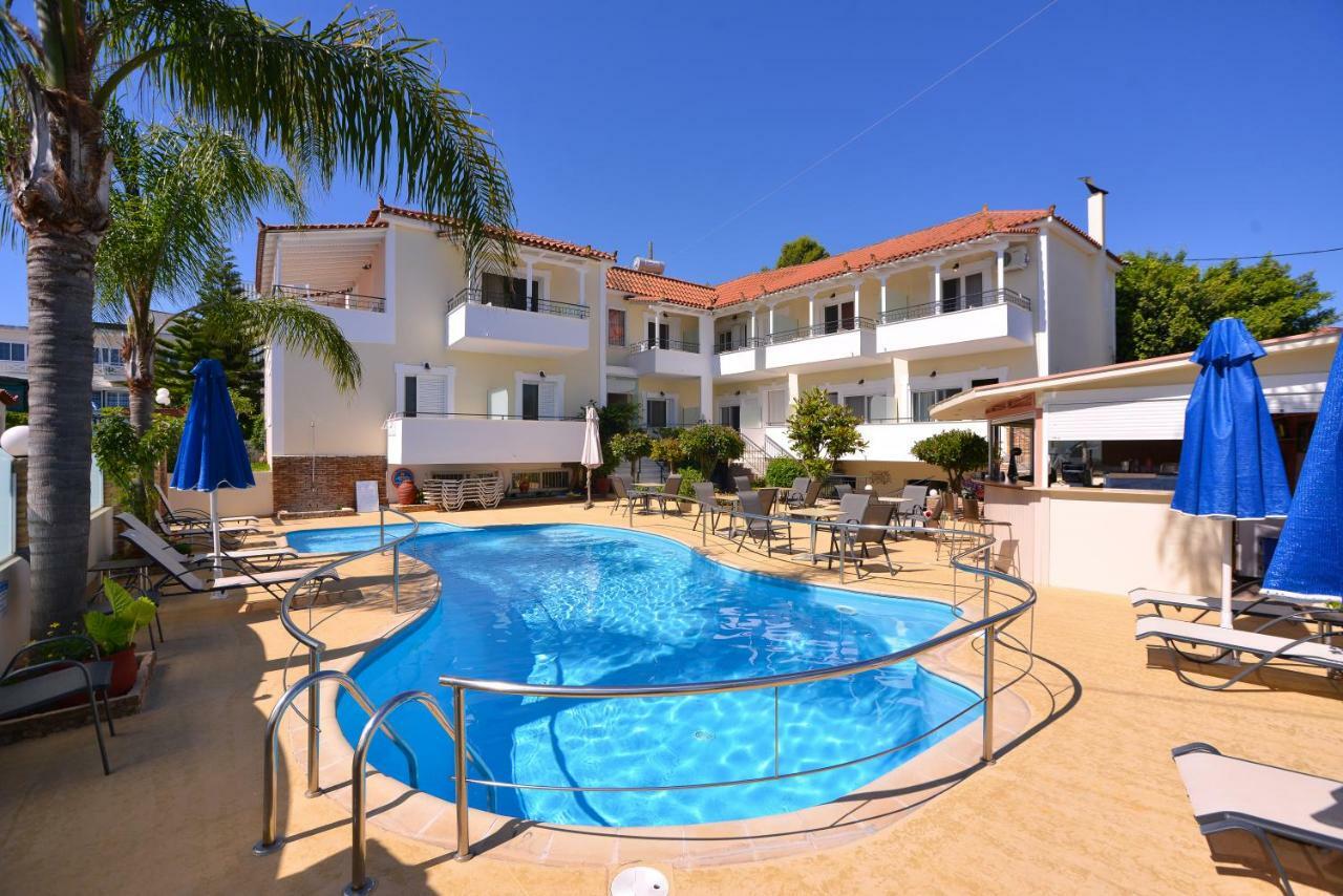 Theoxenia Hotel Apartments Chrani Eksteriør bilde